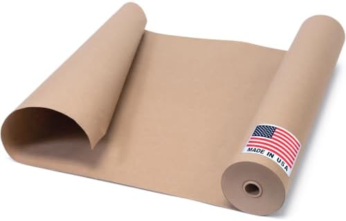 Floor Protection Natural Brown Rosin Paper 24" x 166 ft by Paclord