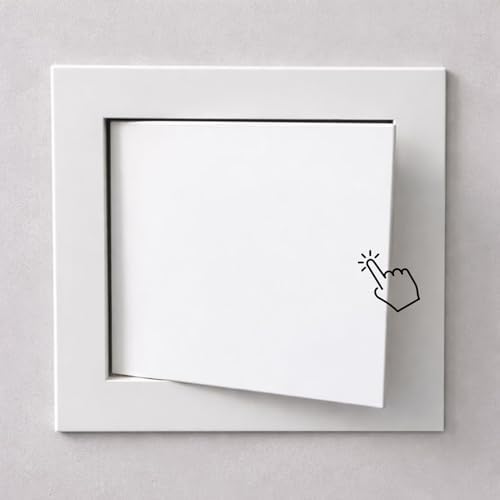 14" X 20", Aluminum Alloy Push-to-Open Inspection Door, Paintable Hidden by Unknown