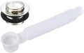 Bathtub Waste Set with Siphon Overflow Drain, Brass and Plastic Tub Drains by Unknown