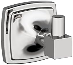 Amerock Stature Single Prong Chrome Wall-Mounted Hook by Amerock