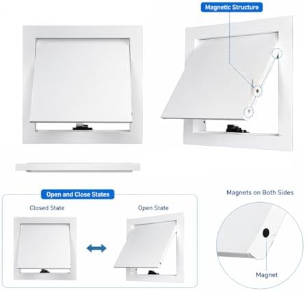 16" x 16" Aluminum Access Panel Door, Easy Open Access Door - Image 4