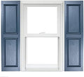 Polaris Homeside Raised Panel Vinyl Shutters 14-1/2in. x 31in. by Polaris