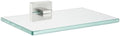 JQK Bathroom Glass Shelf, Tempered Glass Shower Storage 8 by 5 inches, 304 by Homeimprovement