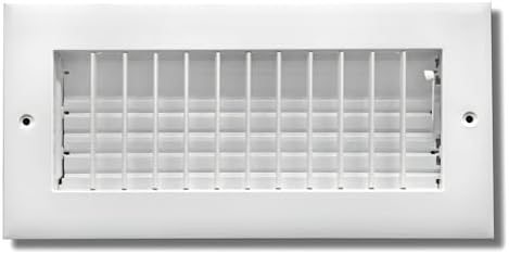 12"w X 4"h Adjustable AIR Supply Diffuser by HVACPremium