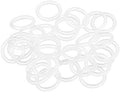 uxcell Silicone O-Ring, 14mm OD, 10mm ID, 2mm Width, VMQ Seal Rings Gasket by uxcell