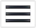 BUILDMART - 8x6 White Modern AC Vent Cover - Decorative Air Vent - Standard by TexasBuildmart