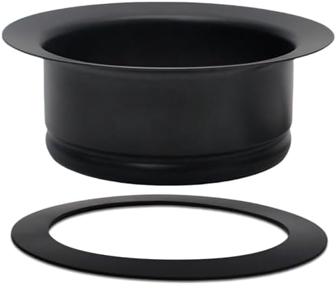 Kitchen Sink Garbage Disposal Flange FLG-MTBLK Putty-Free Rubber Gasket Kit by Unknown