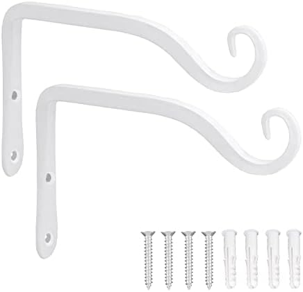 LOOGI Hanging Plant Bracket, Wall Hook Plant Hanger 6 Inch Decorative Hooks by LOOGI