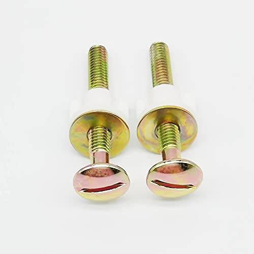 2 Pack Toilet Seat Screws Heavy Duty Hinge Bolts Screws - Image 6