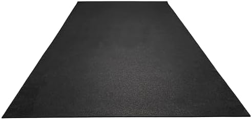 MSI Rubber Utility Mat 48in. x 72in. Black Non-Slip Floor Mat Tile - Image 7