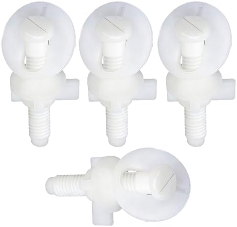 Toilet Seat Screws Replacement Kit, Toilet Seat Bolts Replacement Kit by Unknown