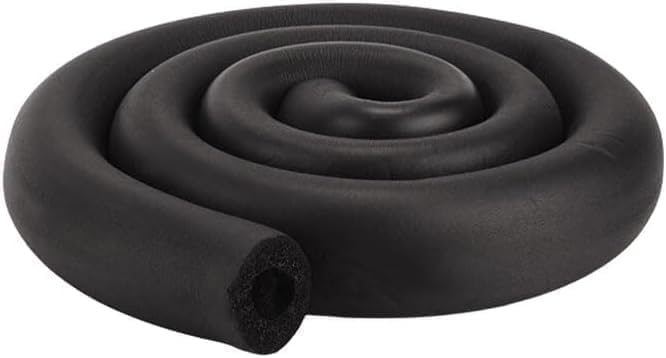 Pipe Insulation Foam Tube 3/8" ID*3/8" Foam Tubing Black Pipe Cover Heat - Image 2