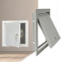 Gray Aluminum Access Door 7x12in Concealed Inspection Panel by Unknown