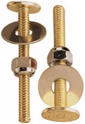 Plumb Pak PP835-150 1/4" Solid Brass Toilet Bolts, 20 x 2 1/4" by Plumb+Pak