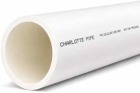 1-1/2 Inch Schedule 40 DWV PVC Foam Core Pipe, 1-1/2 to 6 Inch Diameter by Unknown