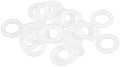 uxcell Silicone O-Ring 14x8x3mm VMQ Seal Ring Gasket White 20pcs by uxcell