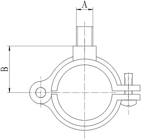 Copper Epoxy Hinged Split Ring Pipe Hanger - Image 2