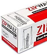 ZipWall PY50 Dust Barrier Plastic Sheeting, 3 mil & ZipWall Heavy-Duty Zipper - Image 3
