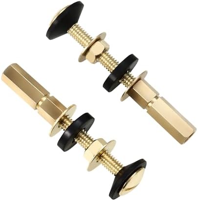2-Pack Universal Toilet Tank to Bowl Bolts Kit, Toilet Tank Bolts - Image 5