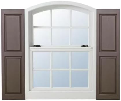 Polaris Homeside Raised Panel Vinyl Shutters 14-1/2in. x 63in. - Image 3