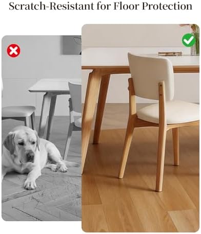 6'×9' Non Slip Vinyl Rug Waterproof 1.8mm Thick, Woodgrain Pattern Vinyl Floor - Image 5