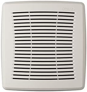 Broan-NuTone FGR101S Replacement Square Bathroom Ventilation Exhaust Fan Grille by Broan-NuTone