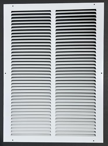 Fits 14x24 Duct Opening Stamped Steel Return Air Grille Vent Cover Grille - Image 3