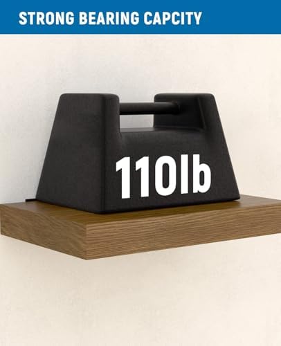 LEOPO 16-Pack 6 inch Floating Shelf Brackets, Hidden Shelf Bracket - Image 5