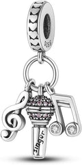 925 sterling silver bracelet necklace pendant, women's jewelry, a charming pendant suitable for matching the original bracelet, perfect for parties, birthdays, and as a jewelry gift