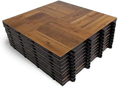 SnapLock Portable Dance Floor Kit, Oak Finish, 9 Sq Ft - Image 3
