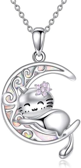 Animal Necklace for Women Necklace 925 Sterling Silver Cute Animal Pendant Necklaces Jewelry Gifts