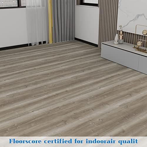 Lareko Peel and Stick Floor Tile, Waterproof Vinyl Plank Flooring - Image 3