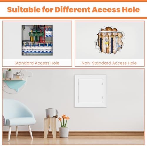 GCGOODS 8" x 8" Self-Adhesive Access Panel - Image 4