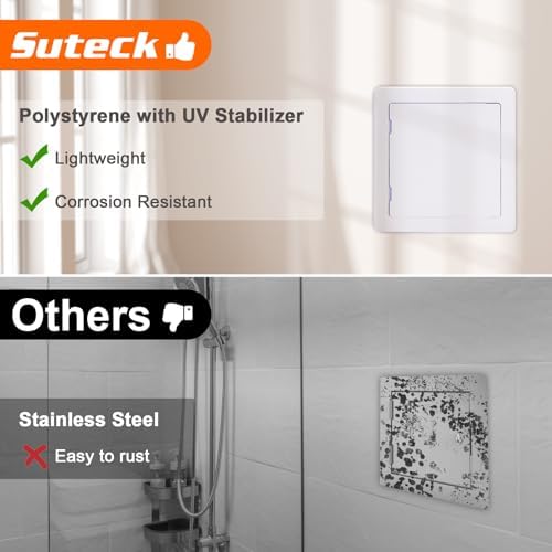 Suteck Plastic Access Panel for Drywall & Ceiling 12 x 12 Inch - Image 3