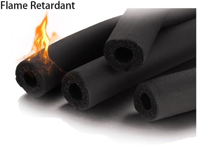 2pcs Pipe Insulation Foam Tube 1/4" ID*3/8" Foam Tubing Black Pipe Cover Heat - Image 4