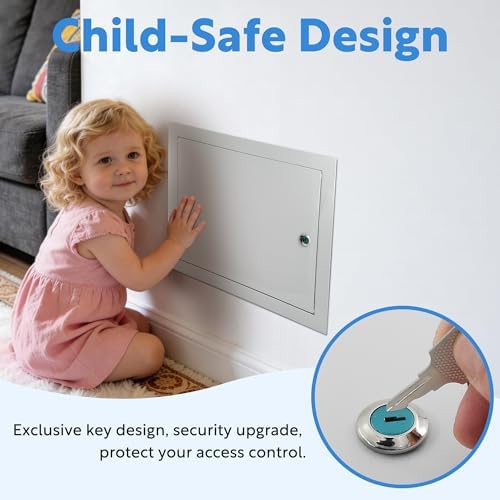 ttxxlgchh 16x12 Galvanized Steel Drywall Access Door - Image 6