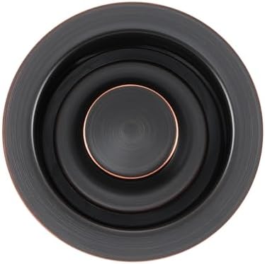 Luxier GD02-O Kitchen Sink Garbage Disposal Flange and Stopper in Oil Rubbed - Image 3