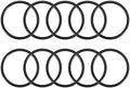 uxcell 10pcs 37x33x2mm Nitrile Rubber O-Rings Metric Sealing Gasket by uxcell