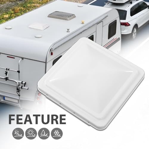 ALLGOOD Replacement Roof Vent Cover Camper RV Trailer 14" x 14" - Image 4