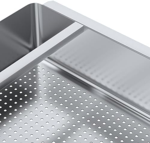 Pre-Rinse Basket with Stainless Steel Slides | Stainles Steel Scrap Basket - Image 5