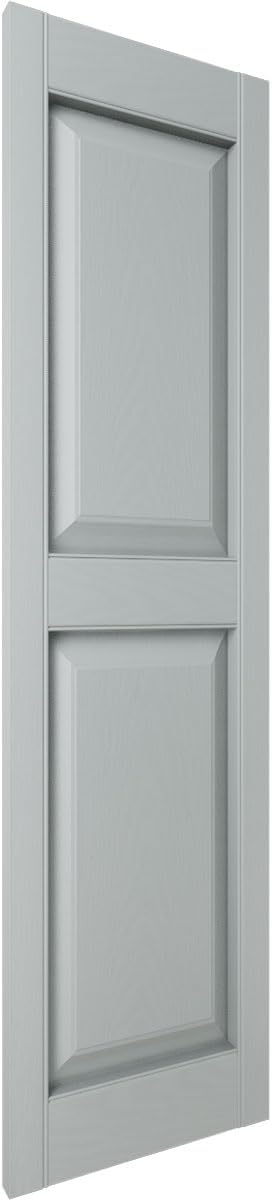 12 in. W x 43 in. H Builders Edge, Standard Two Equal Panels, Raised Panel - Image 3