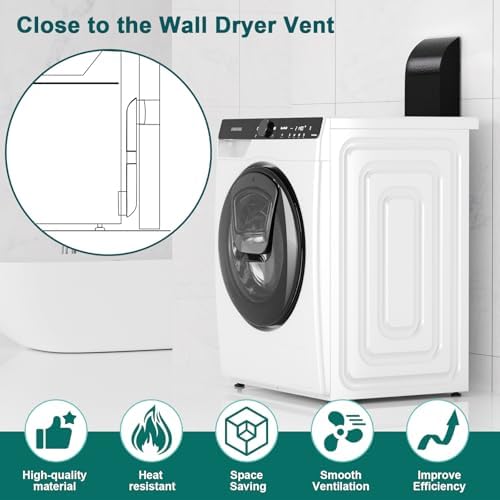 Periscope Dryer Vent, 29-45" Telescoping Dryer Vent Stainless Steel Adjustable - Image 5