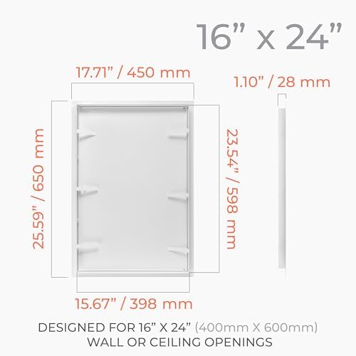 16 x 24 Inch Metal Access Panel - Image 2
