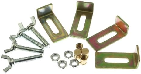 RLECS 4Sets Undermount Sink Clips Sink Brackets Washbasin Fittings by Unknown