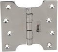 SSISKCON 4 Inch Parliament Door Hinge Wide Stainless Steel by Luxurystainlesssteelhardwareaccessoriesforhome