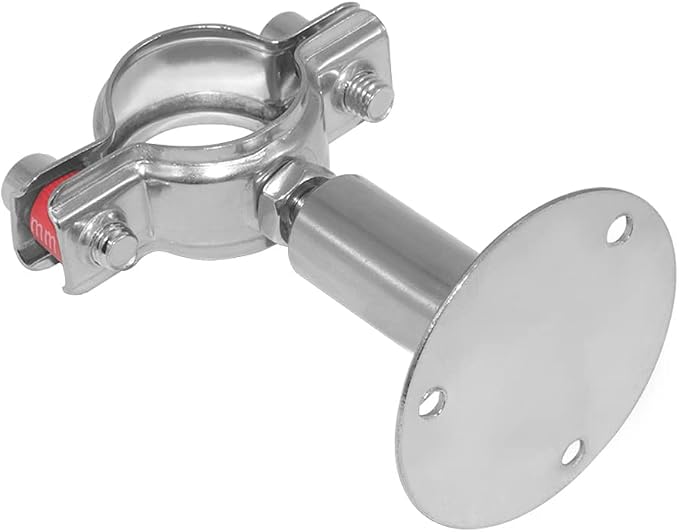 Beduan 5/8 Inch Stainless Steel Pipe Support Wall Ceiling Mount Pipe Strap - Image 5