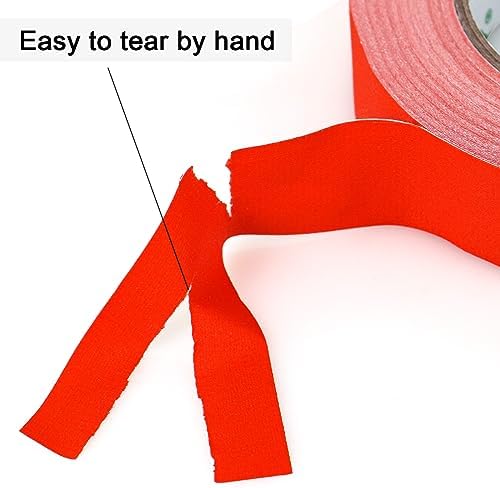 BOMEI PACK Red Gaffer Tape, Matte Non-Reflective, 1inch x 30yds No Residue Hand - Image 4