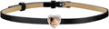 Custom4U Personalized Black Leather Choker Necklace with Picture/Name/Initials/Letters Charm,Custom Made Adjustable Choker Collar Gothic Punk Necklaces Jewelry Gifts for Women