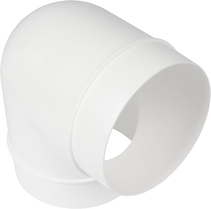 Repa Market 90 Degree 4 Inch Duct Elbow Pipe Connector - Image 7