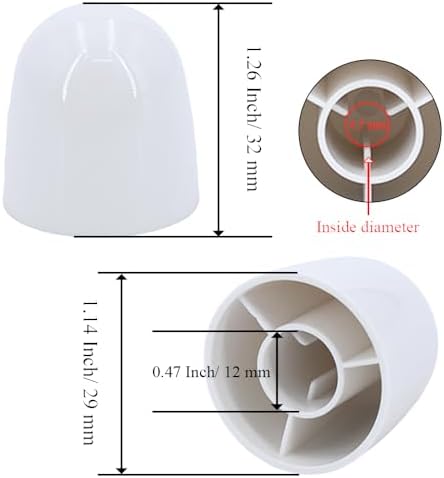 Toilet Bolt Caps Toilet Bolt Covers Toilets Screw Cover Caps Decorative 4 - Image 2
